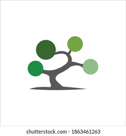 símbolo de logotipo iocn, plantilla vectorial
