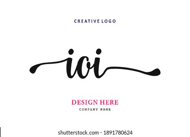 IOI lettering logo is simple, easy to understand and authoritative