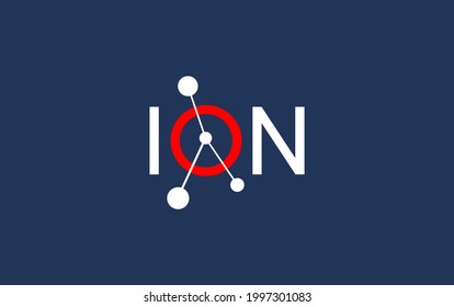 Ion logo icon design template vector elements for your company brand