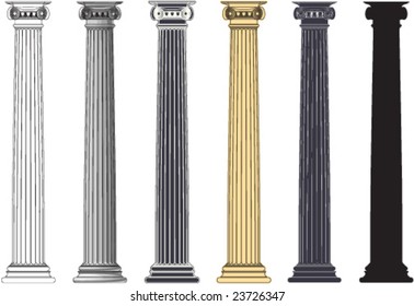 Ionic pillar