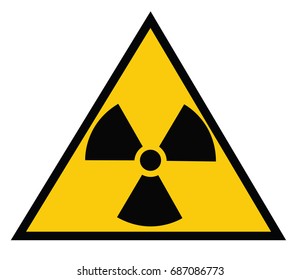 Ionizing radiation hazard symbol