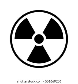 Ionizing radiation icon