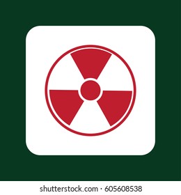 Ionizing radiation icon