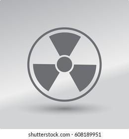 Ionizing radiation icon