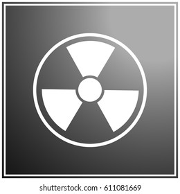 Ionizing radiation icon