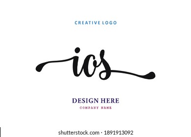 El logotipo del grabado del IOS es sencillo, fácil de entender y autorizado
