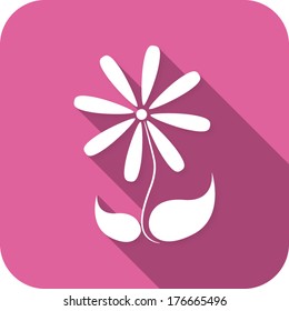 iOS7 Flat Flower Icon