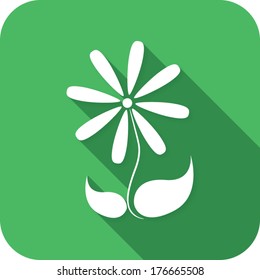 iOS7 Flat Flower Icon