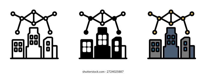 IoT City Network is a connected infrastructure linking urban devices and sensors for efficient city management.