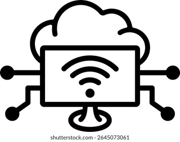 iot cloud internet wifi network web browser website cloud 10753