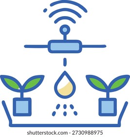 IoT Devices Icons Set for Internet of Things, Smart Home, Connected Devices, Automation and Modern Technology Design