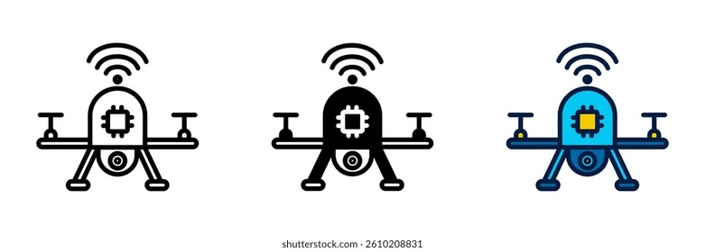 IoT Drone is a flying device with sensors and connectivity, used for monitoring, delivery, or environmental tracking.