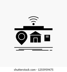 IOT, gadgets, internet, of, things Glyph Icon. Vector isolated illustration