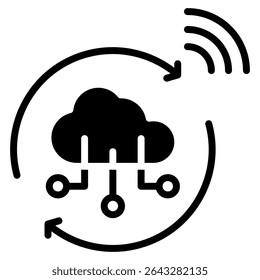 Elemento De Ícone Iot Para Design