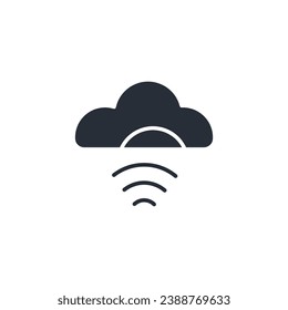 iot icon. vector.Editable stroke.linear style sign for use web design,logo.Symbol illustration.