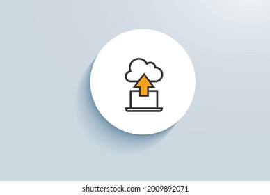 IoT Integration Gateway Icon Vector Design