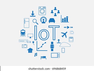 IoT - Internet of Thing technology background