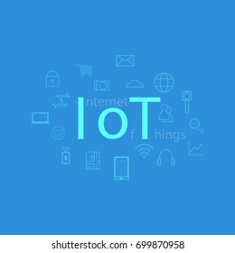 IoT - Internet of Things technology background
