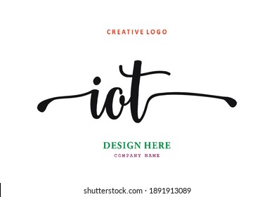 El logo de la etiqueta IOT es sencillo, fácil de entender y con autoridad
