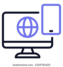 IoT Platform Icon can be used for uiux, infographic, etc