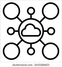 Iot Simple Icon Vector Illustration Concept