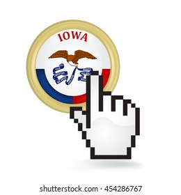 Iowa Button Click
