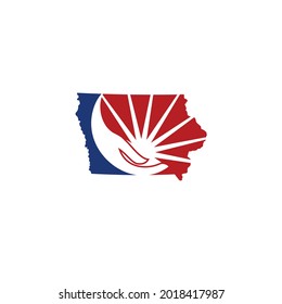 Vector del logotipo Iowa Care 