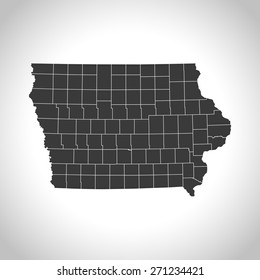 Iowa map