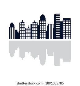 Iowa Skyline Vector , Iowa Skyscraper Logo