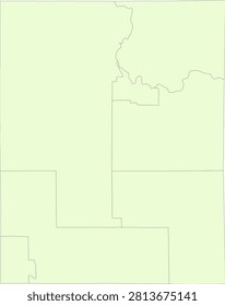 Iowa State Benton County vector Census Tract polygon based on Tiger 2020 Census Data