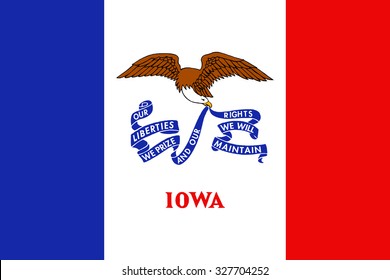 Iowa State Flag