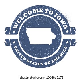 Iowa State Stamp 