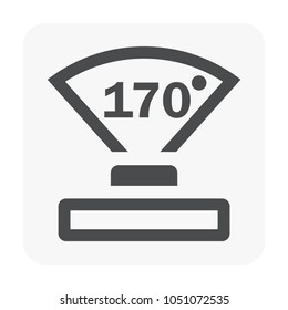 Ip camera and equipment icon on white.