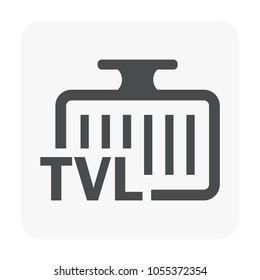 Ip camera and equipment icon on white.