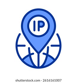 Ip Icon Element For Design