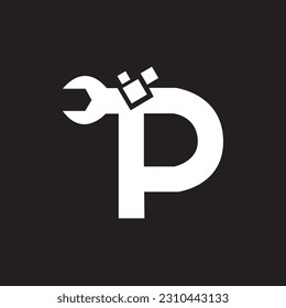 
Logo, Einstellungen, Handelslogo, Technologie