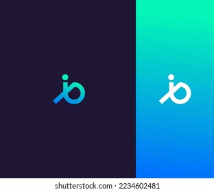 IP, PI Letter Logo Vector Template Abstract Monogram Symbol . Usable for Business sport, technology, fashion, digital And future creative logo