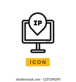 Ip Vector Icon Stock Vector (Royalty Free) 1237290295 | Shutterstock