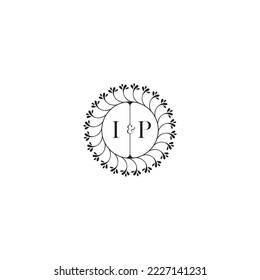 IP wedding concept floral in high quality professional design that will print well across any print media