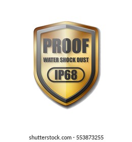IP68 Proof Shield illustration