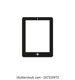 ipad, icon, vector illustration