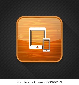 ipad with iPhone icon