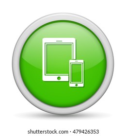 ipad with iPhone icon