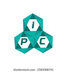 IPC creative minimalist letter logo. IPC unique vector initials alphabet letter logo design
