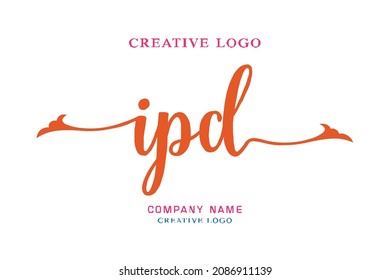 IPD lettering logo is simple, easy to understand and authoritative