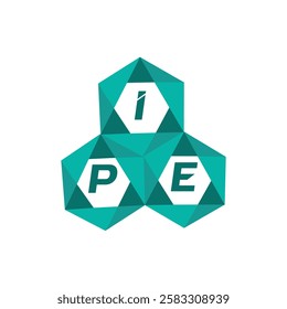 IPE creative minimalist letter logo. IPE unique vector initials alphabet letter logo design

