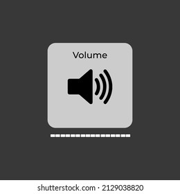 Iphone Audio Icon. Speaker Icon. Volume Icon Black. Iphone Notification Boxes Template. Alert UX. UI. Sound On. Sound Off.