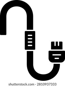 Iphone Cable Art vector Icon Design Illustration