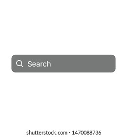 iPhone Search Frame, Box, Bar. Vector Illustration