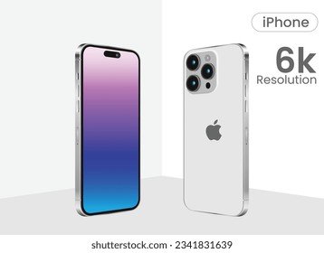 iPhone vector is fully editable and layered